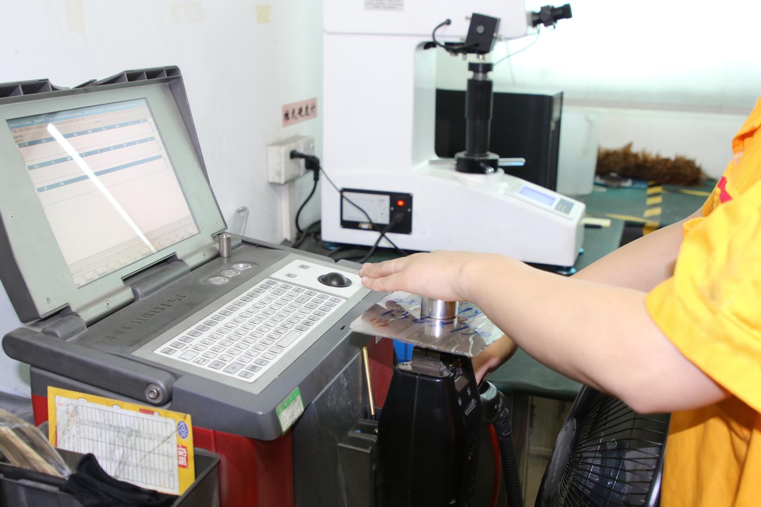GERMAN SPECTROMETER RAW MATERIAL TESTING 